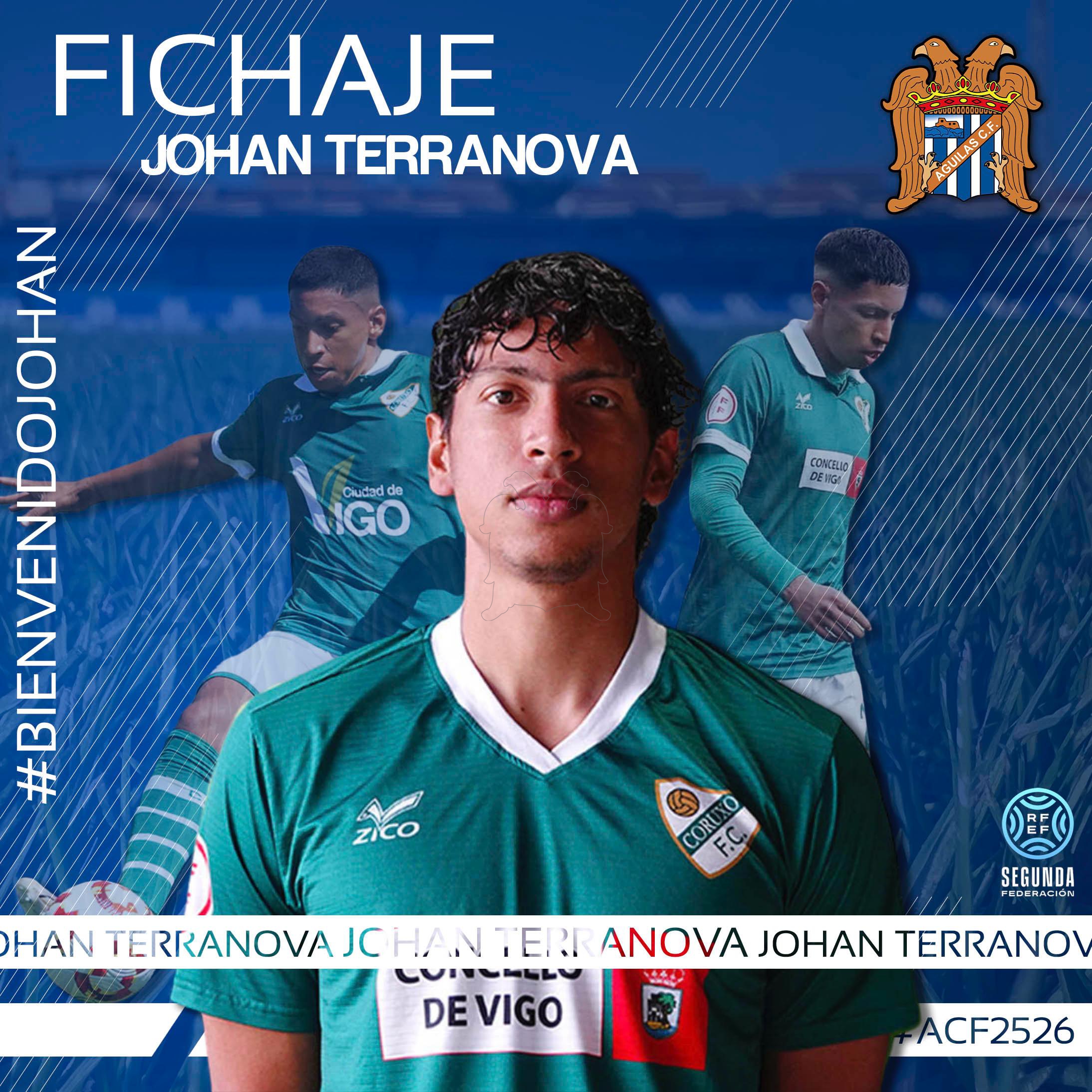 Johan Terranova, segundo fichaje del Águilas para la nueva temporada