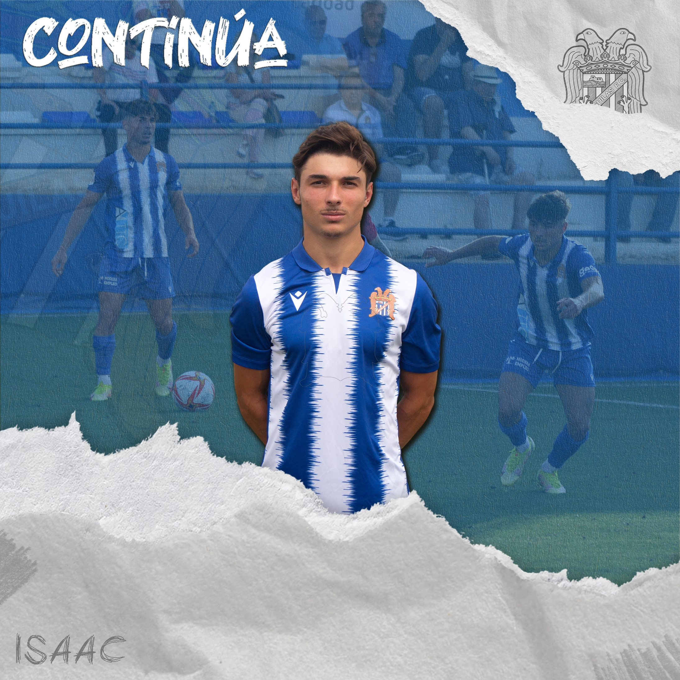 Isaac asciende al primer equipo del Águilas