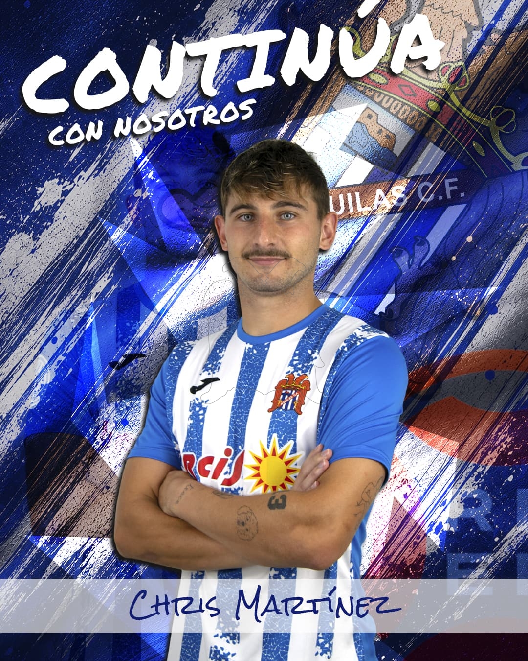 Chris Martínez, primer nombre confirmado del Águilas 2026/2027