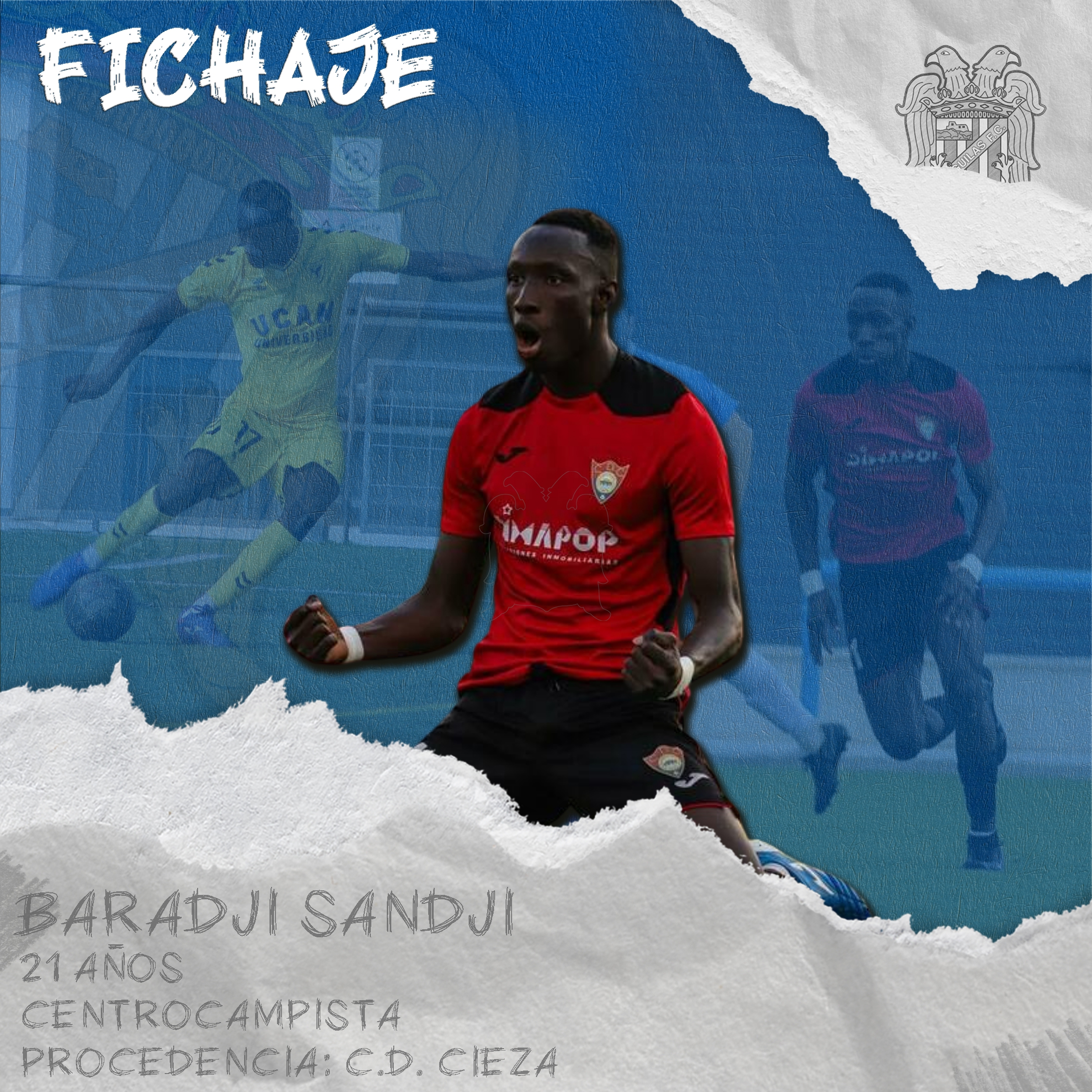 El Sub-23 malí Sandji ficha por el Águilas