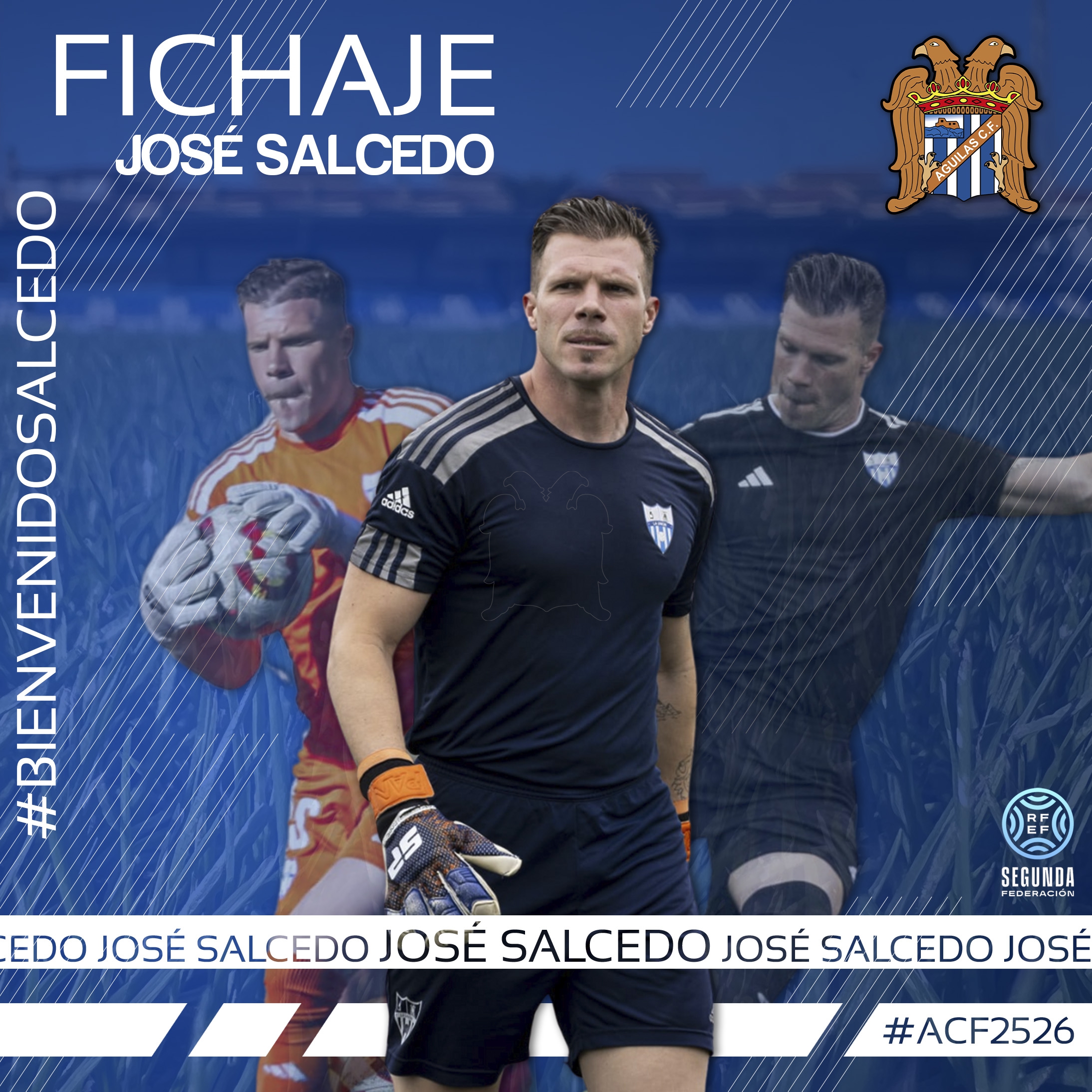 Salcedo, seguridad y experiencia para la meta del Rubial