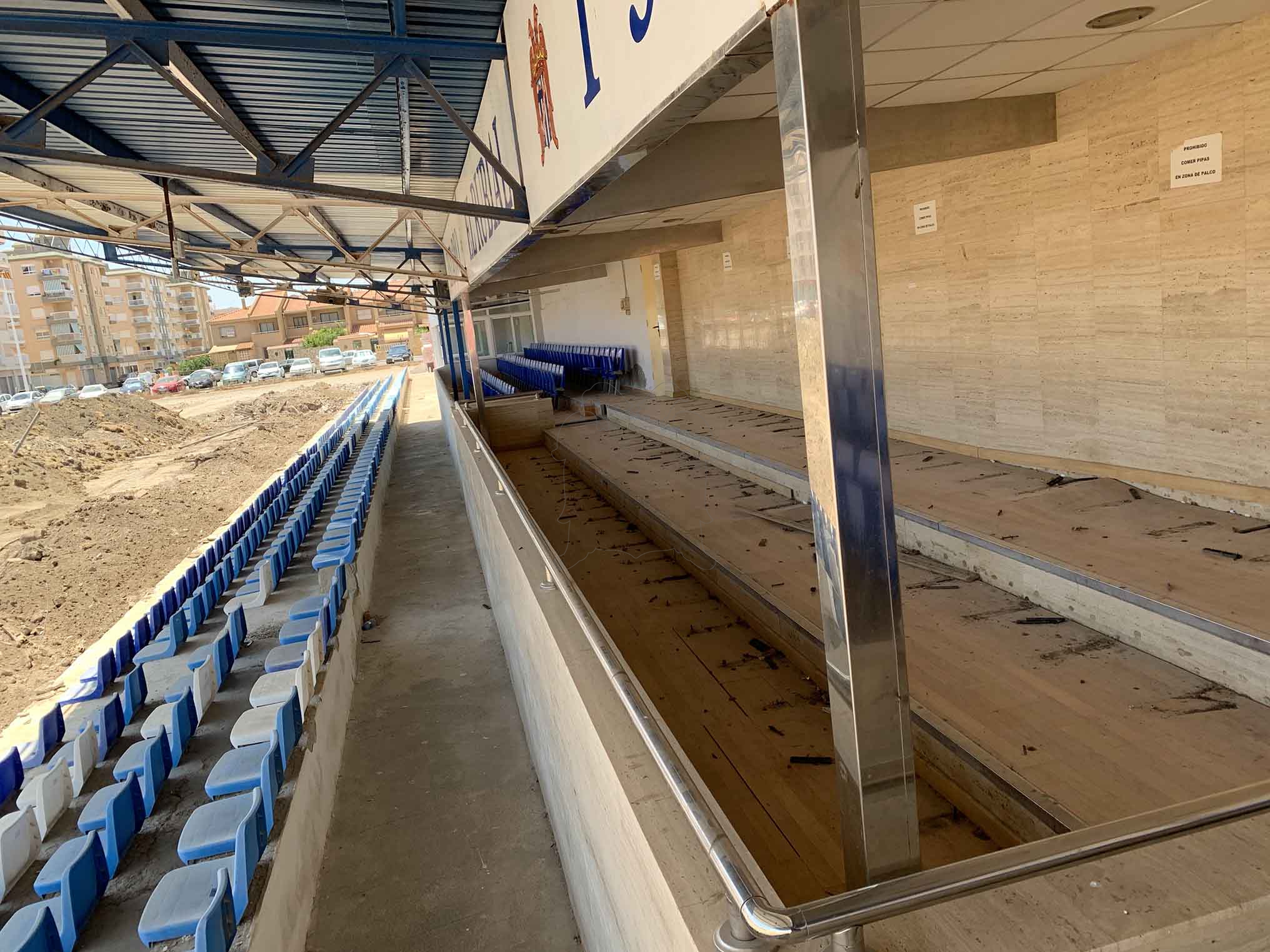 El palco presidencial también se renueva