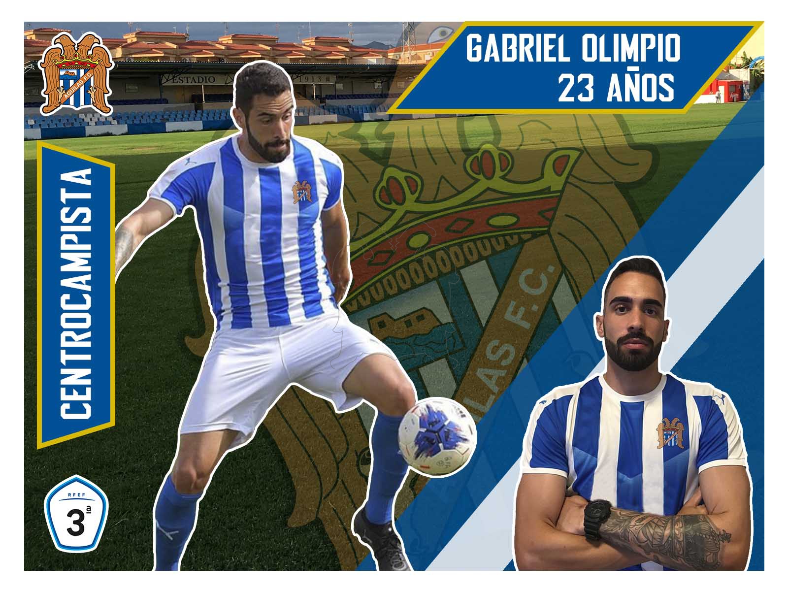 Gabriel Olimpio, decimocuarta incorporación de la temporada