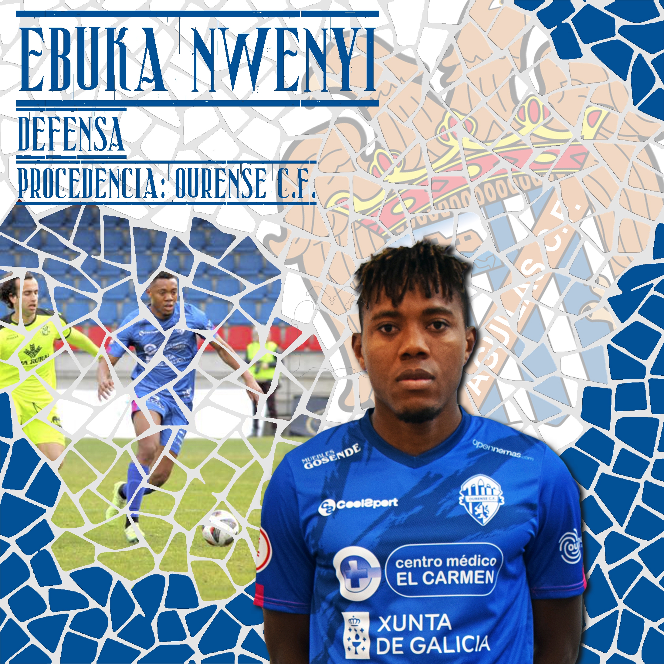 El defensor Sub-23 Ebuka Nmwenyi ficha por el Águilas