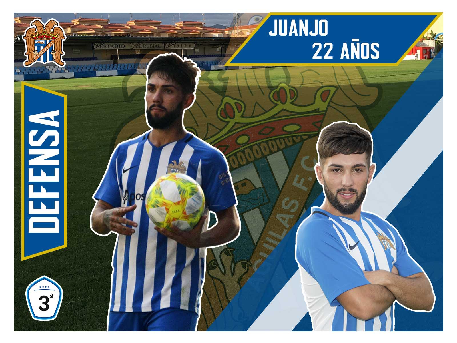 Juanjo, primera renovación del Águilas F.C.
