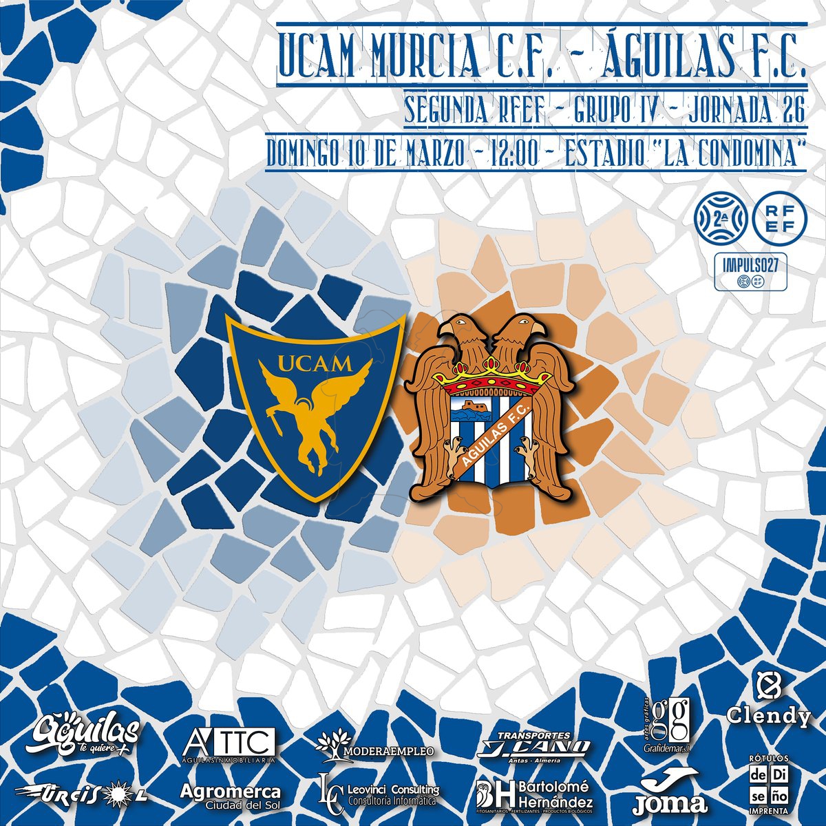 UCAM Murcia C.F. - Águilas F.C. | PREVIA | Un derbi de reencuentros y necesidades