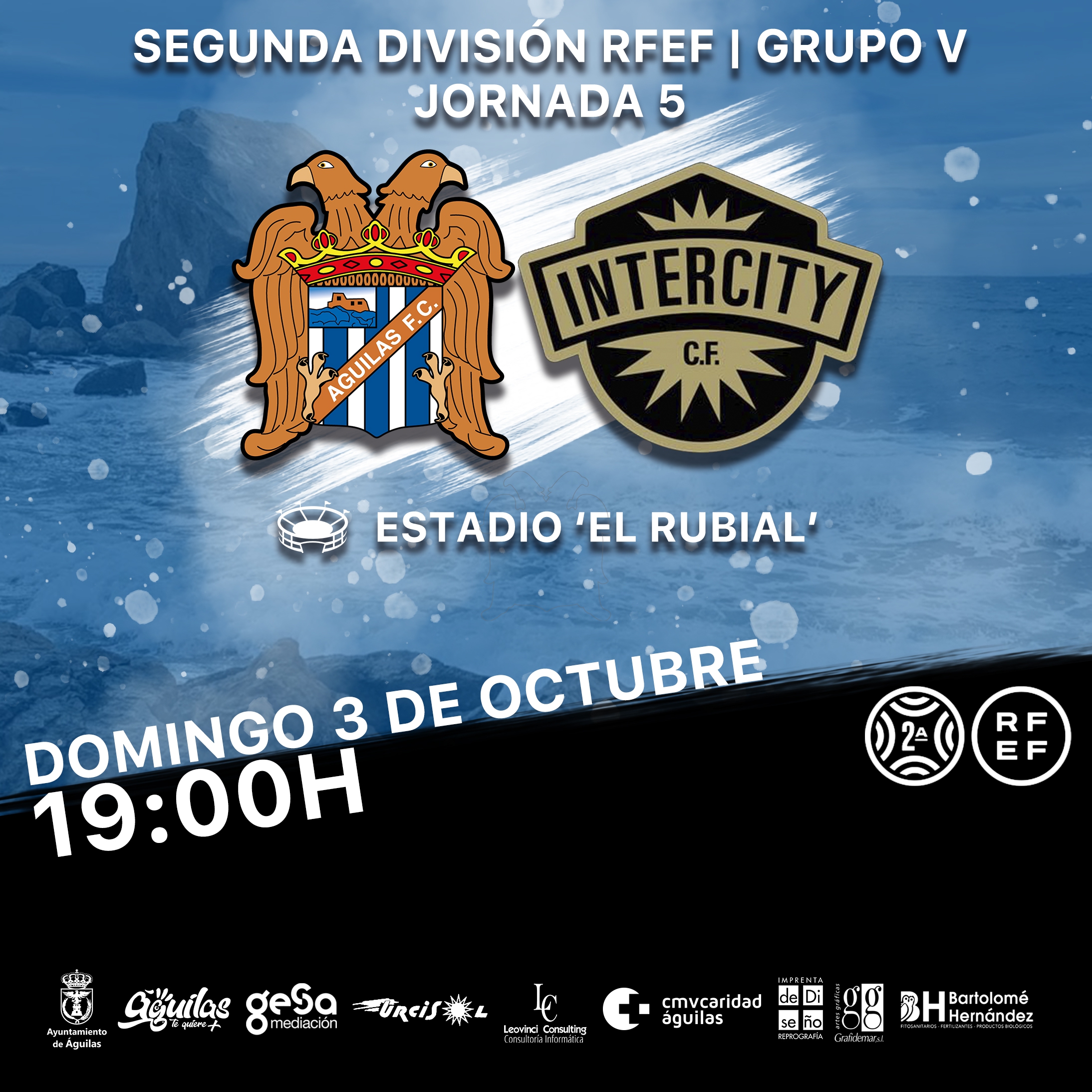 Águilas F.C. - C.F. Intercity |PREVIA| Navegar sobre la ola