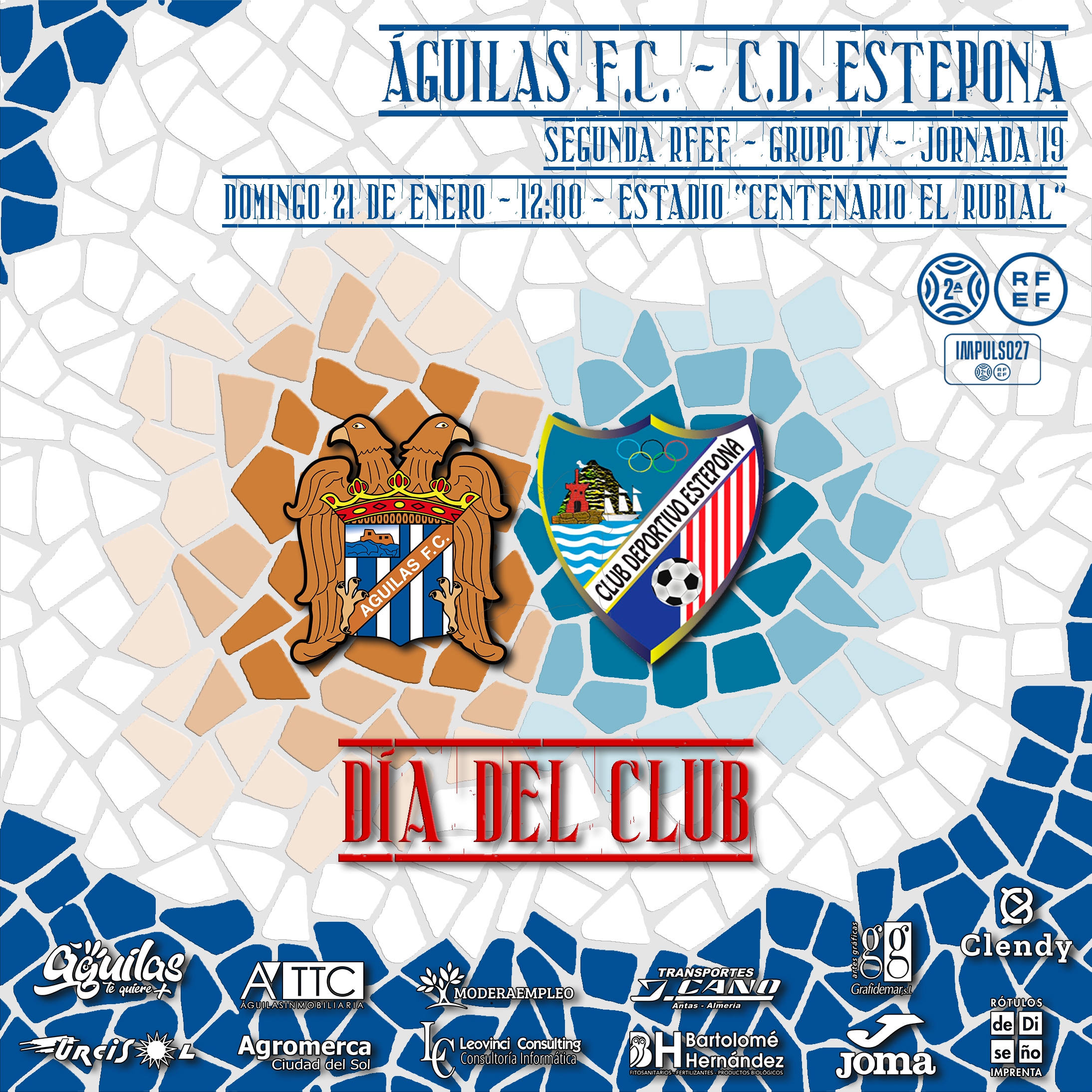 Águilas F.C. - C.D. Estepona F.S.  | PREVIA | Choque de ambiciones en el Día del Club