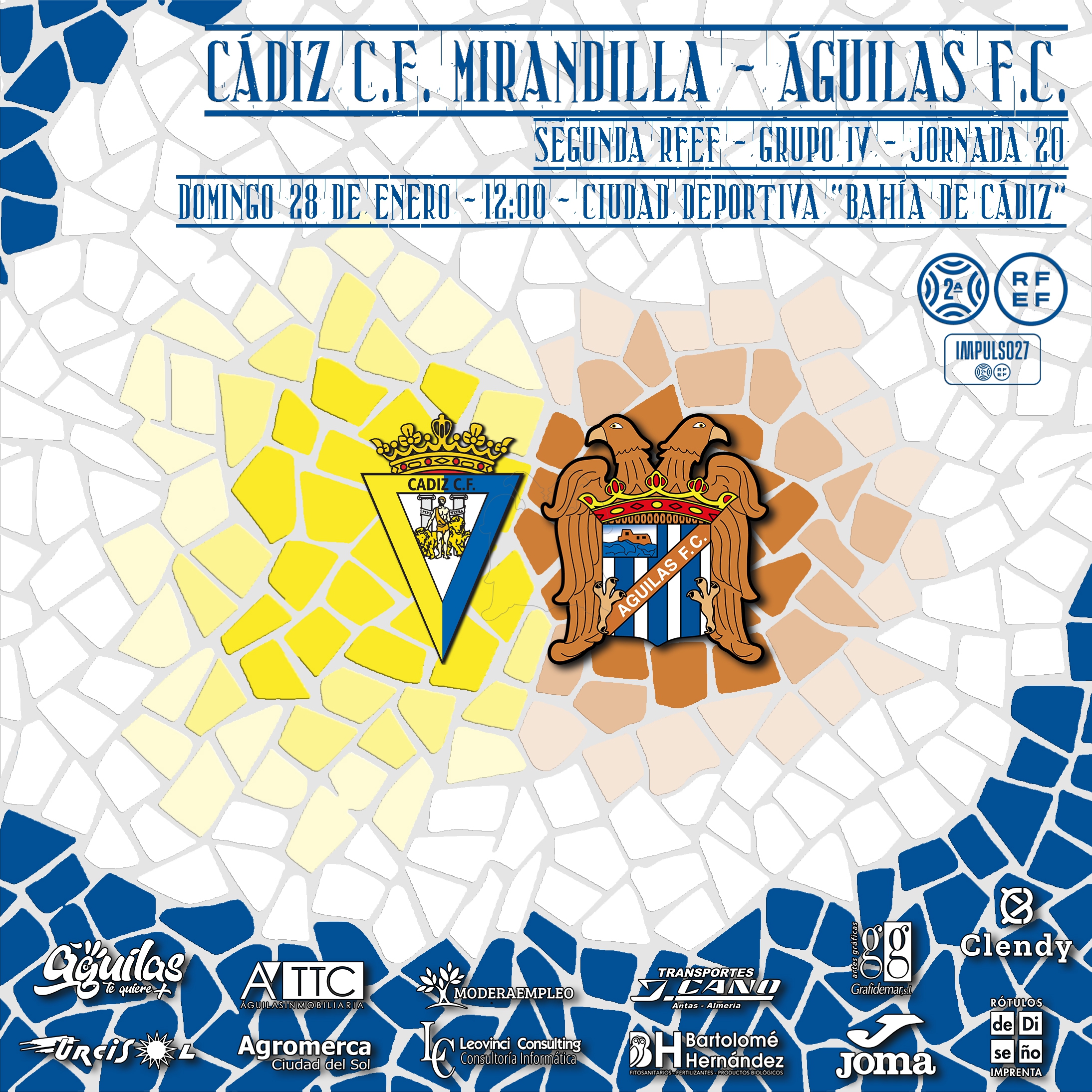 Cádiz Mirandilla C.F. - Águilas F.C. | PREVIA | En busca del Rey del Carnaval