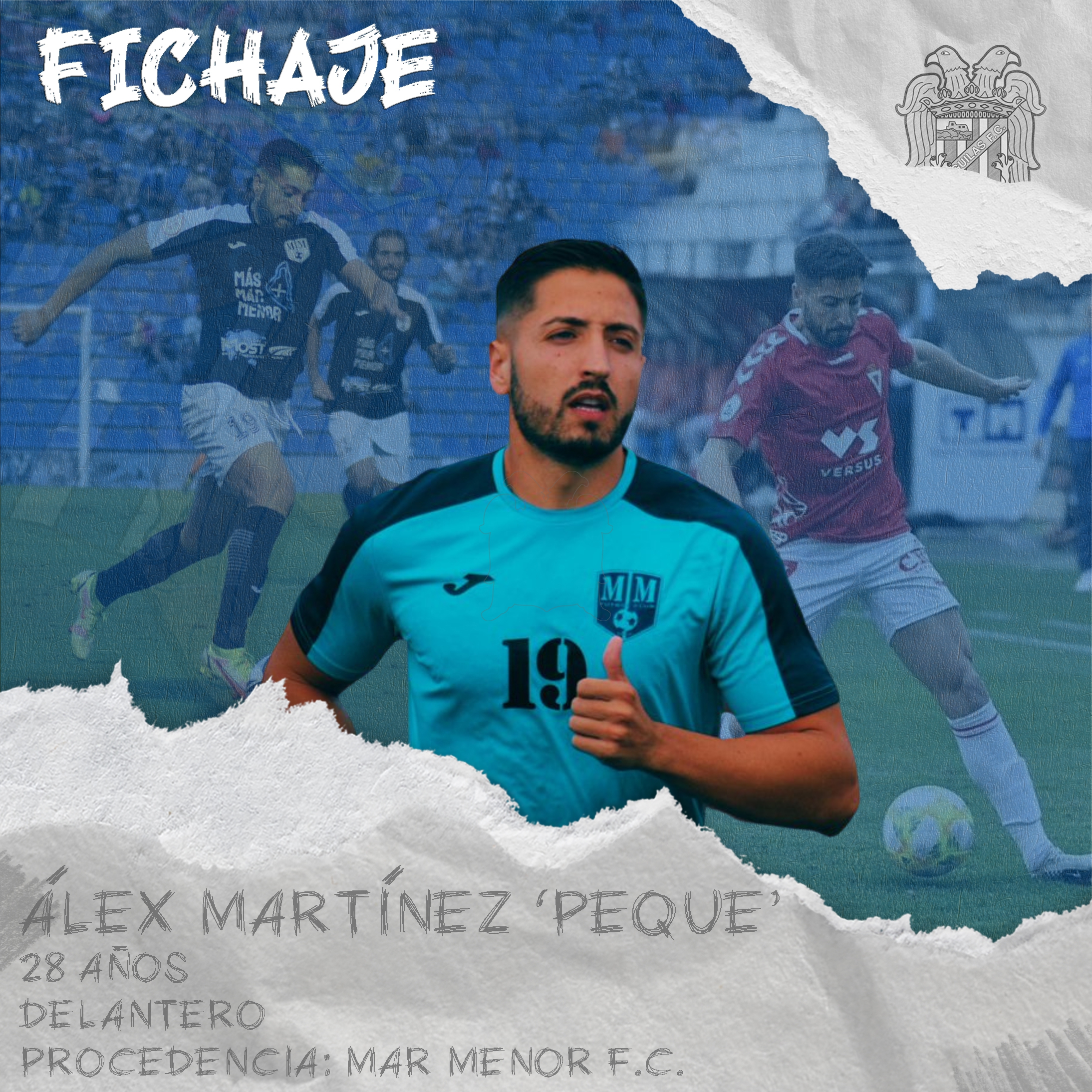 ‘Peque’ se convierte en el octavo fichaje del nuevo Águilas