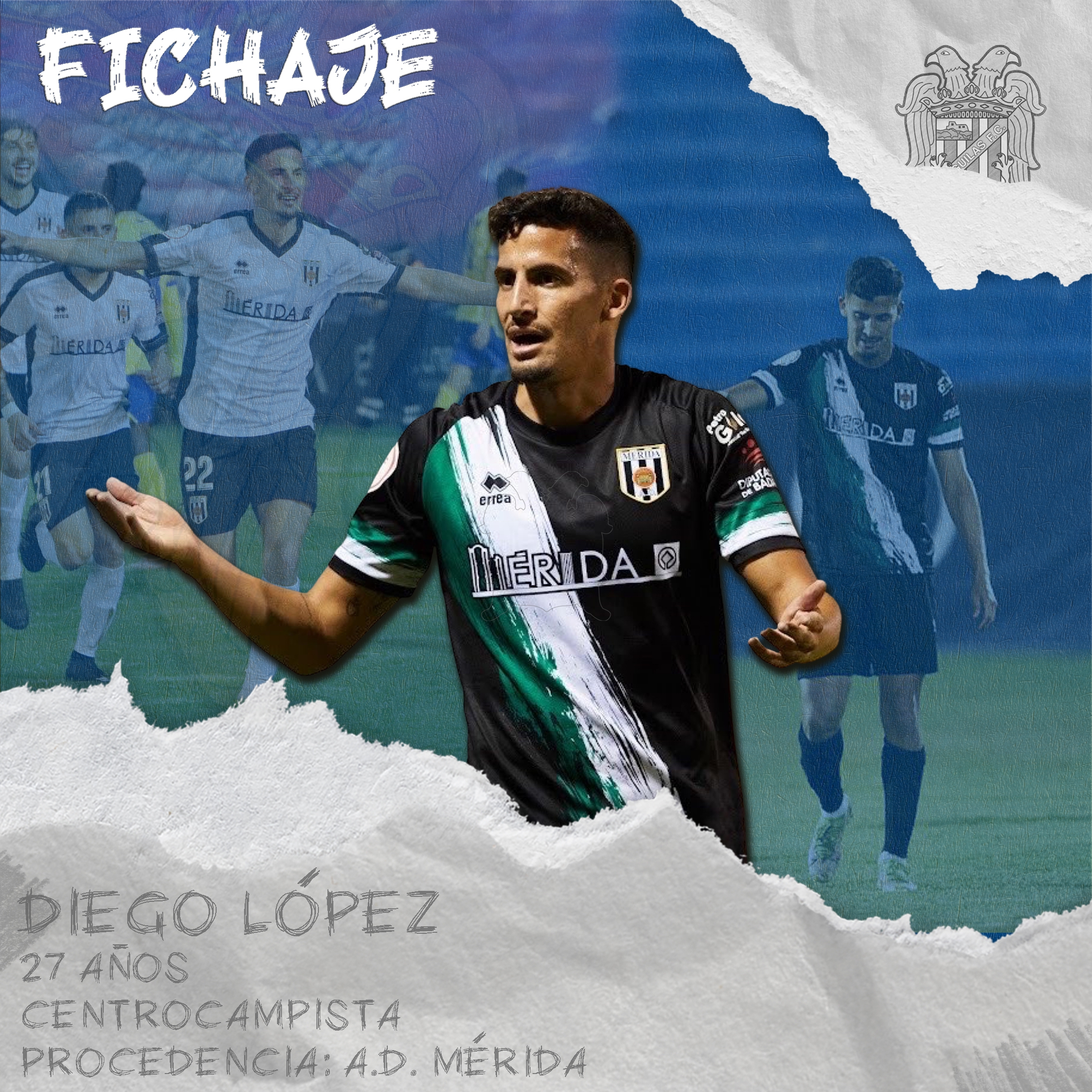 El uruguayo Diego López llega al Águilas procedente del Mérida