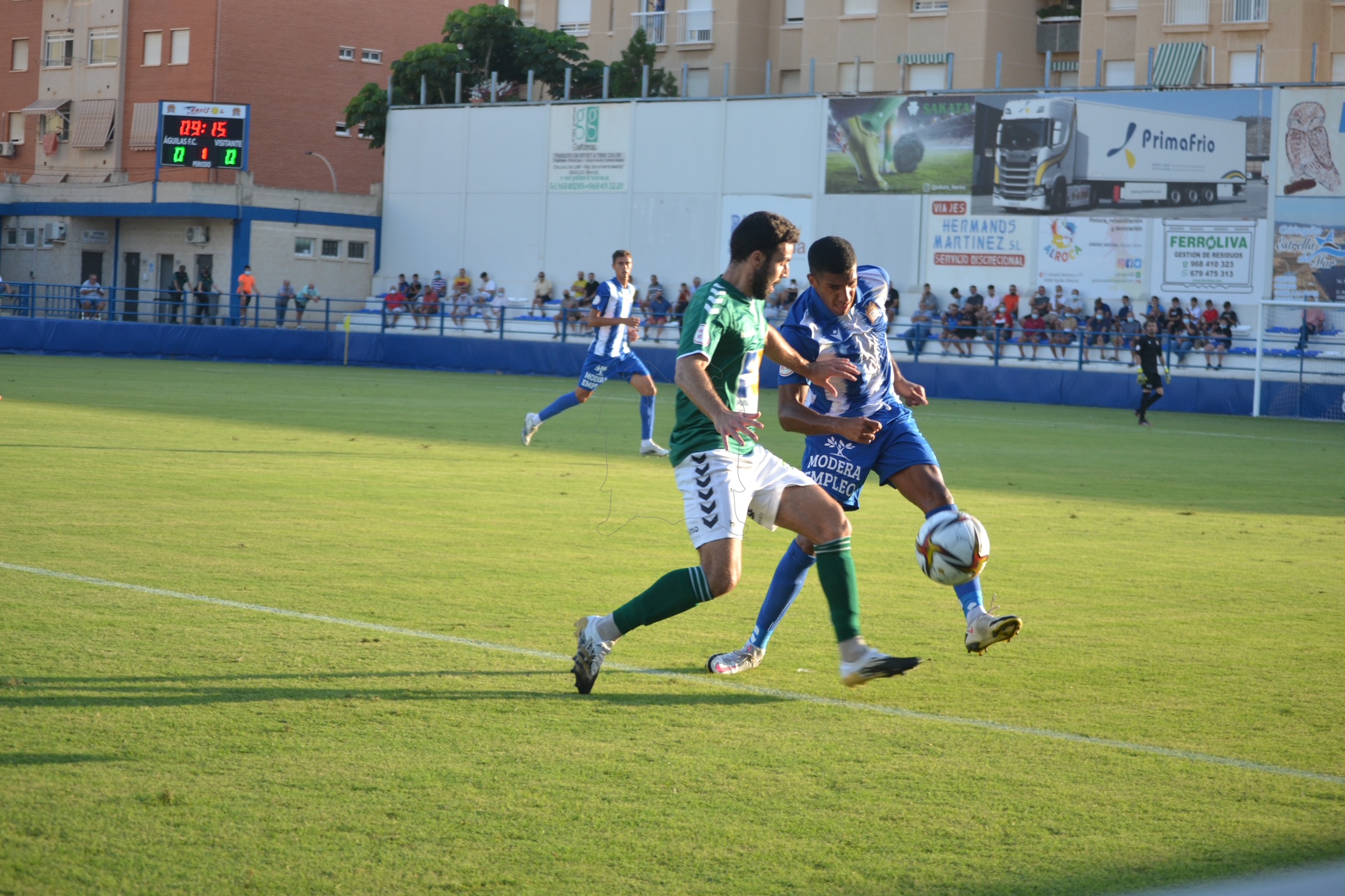 Águilas F.C. 2 - 0 C.D. Marchamalo |CRÓNICA| Sigue mejorando, sufriendo, ganando y convenciendo
