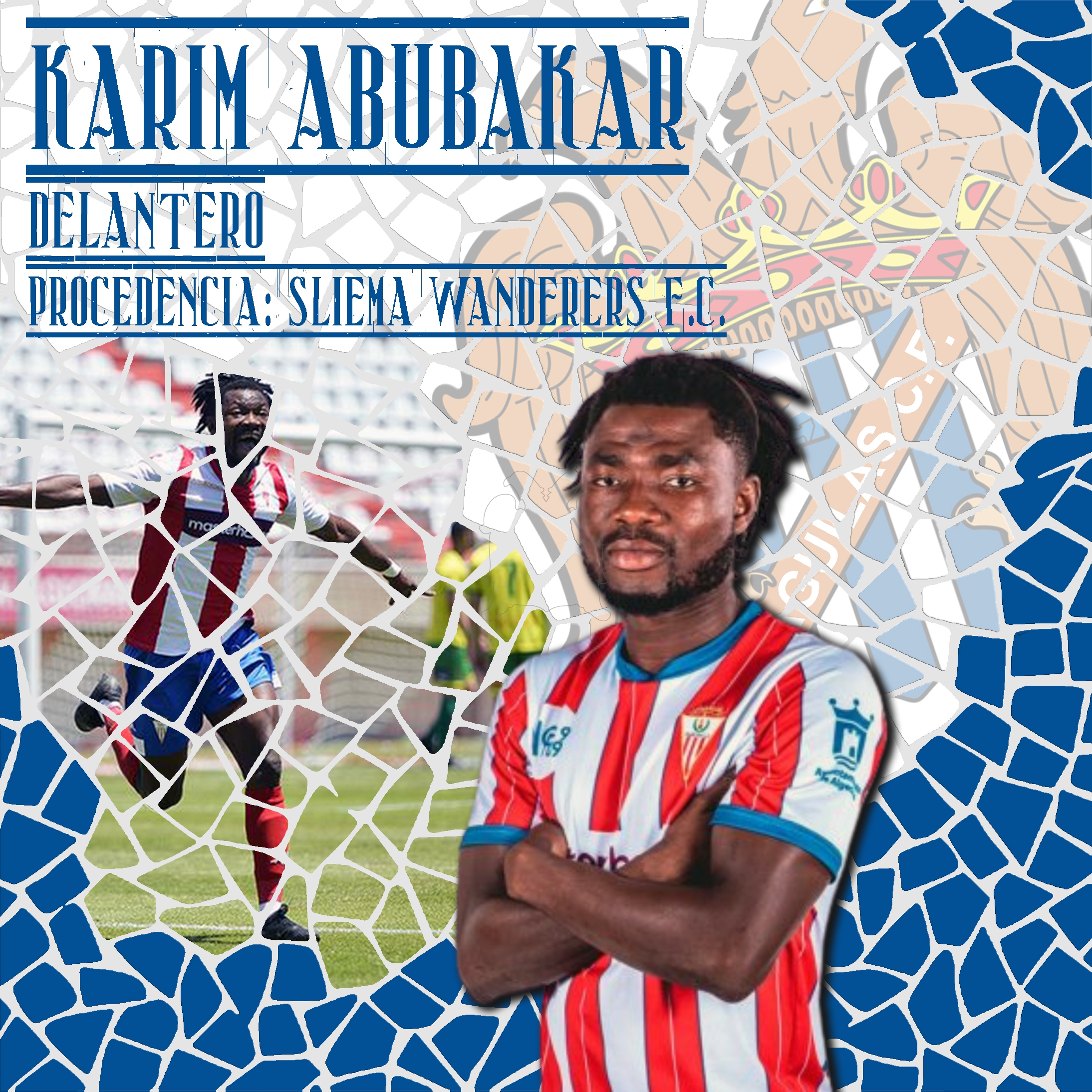 Karim Abubakar refuerza la delantera del Águilas Fútbol Club