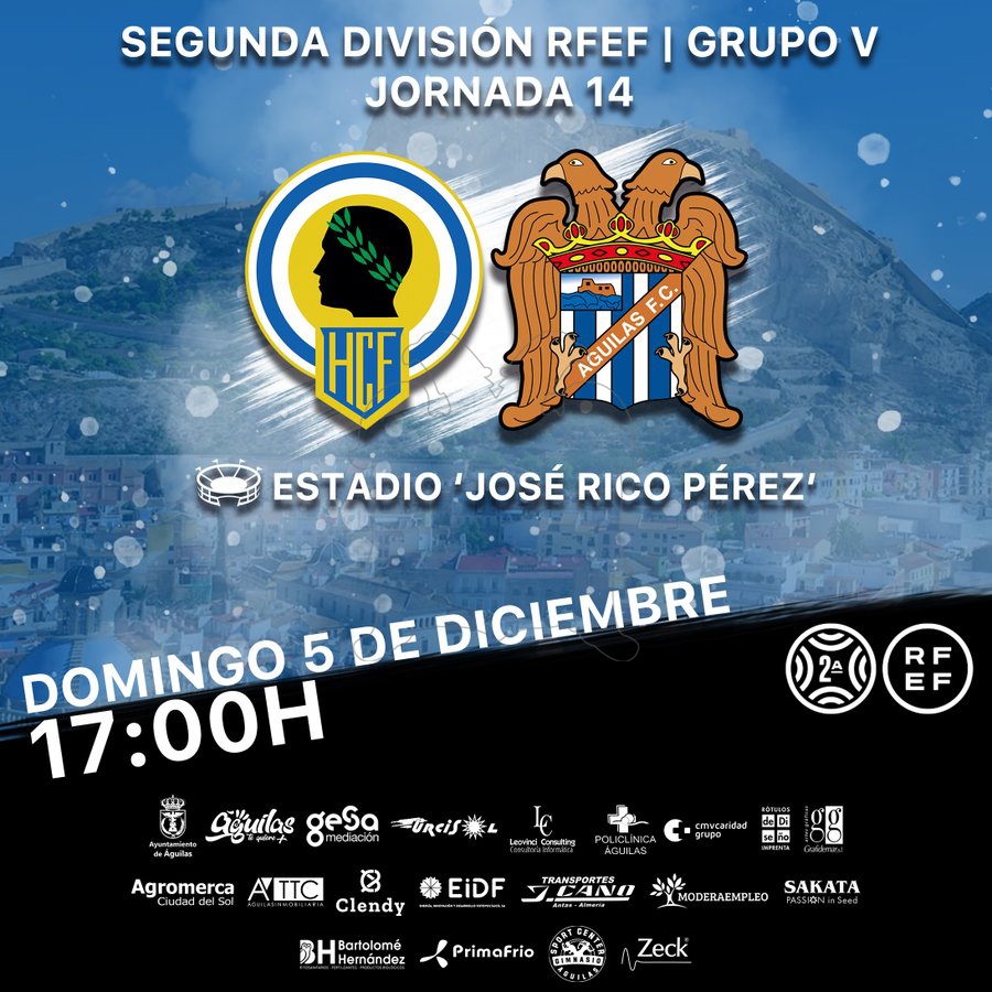 Águilas F.C. - Hércules C.F. |PREVIA| Seguir el camino marcado