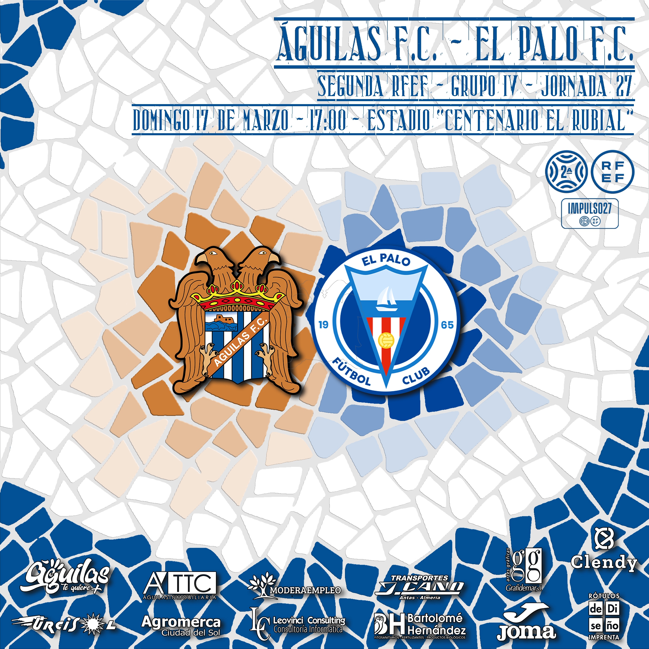 Águilas F.C. - El Palo F.C. | PREVIA | El playoff pasa por El Rubial