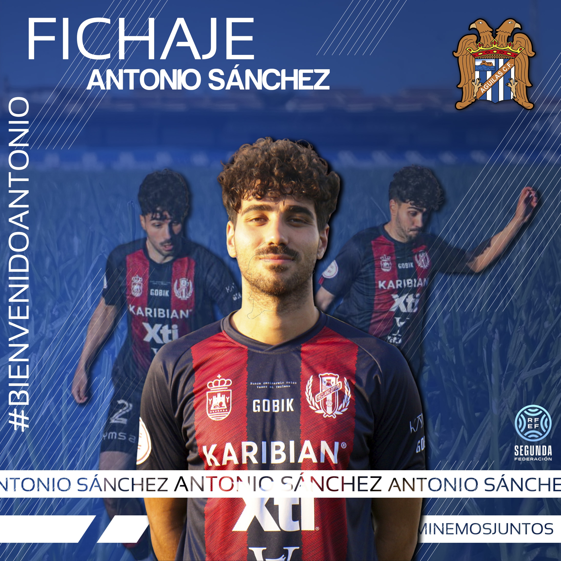 El Águilas refuerza su centro del campo con el fichaje de Antonio Sánchez