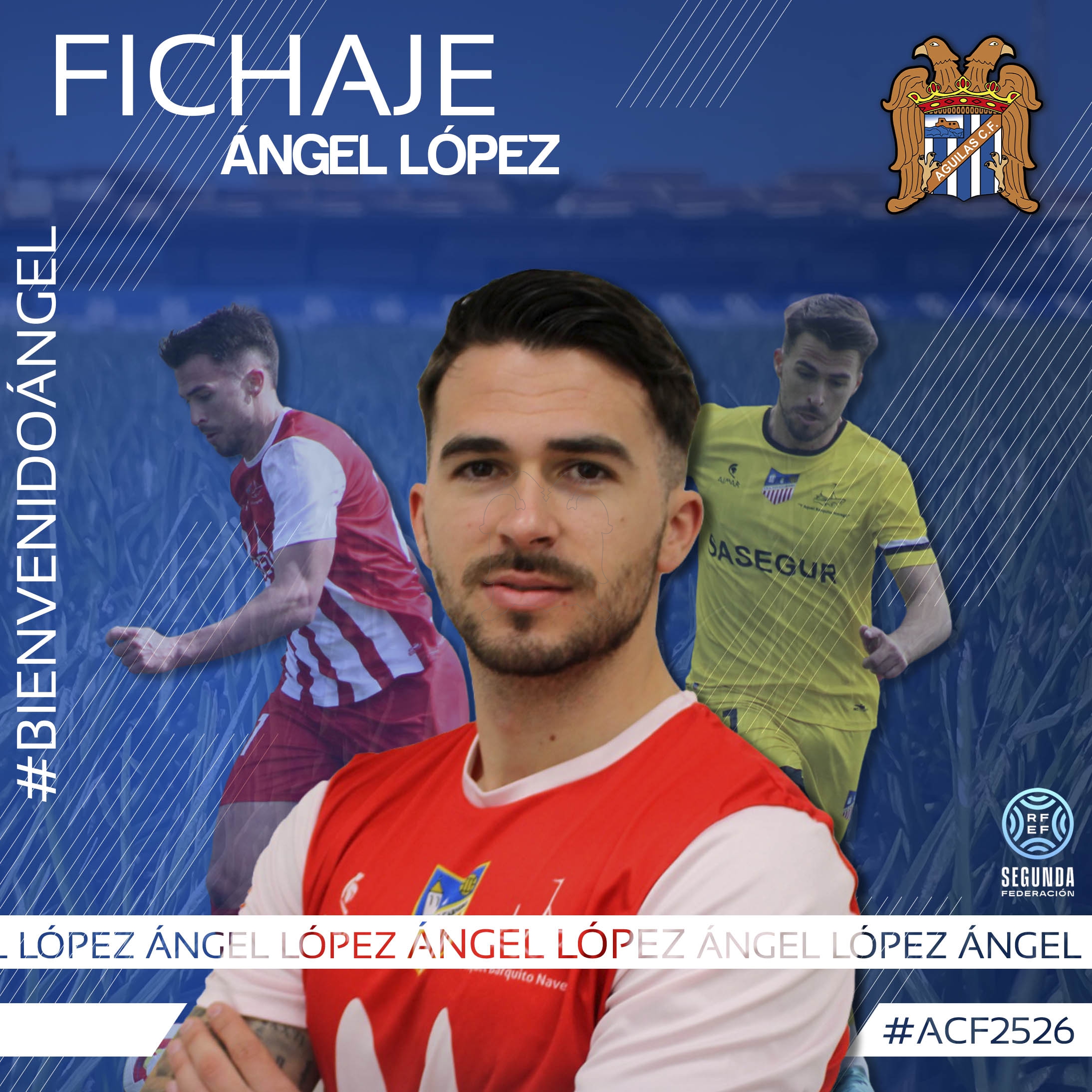 Ángel López, nuevo fichaje del Águilas Fútbol Club