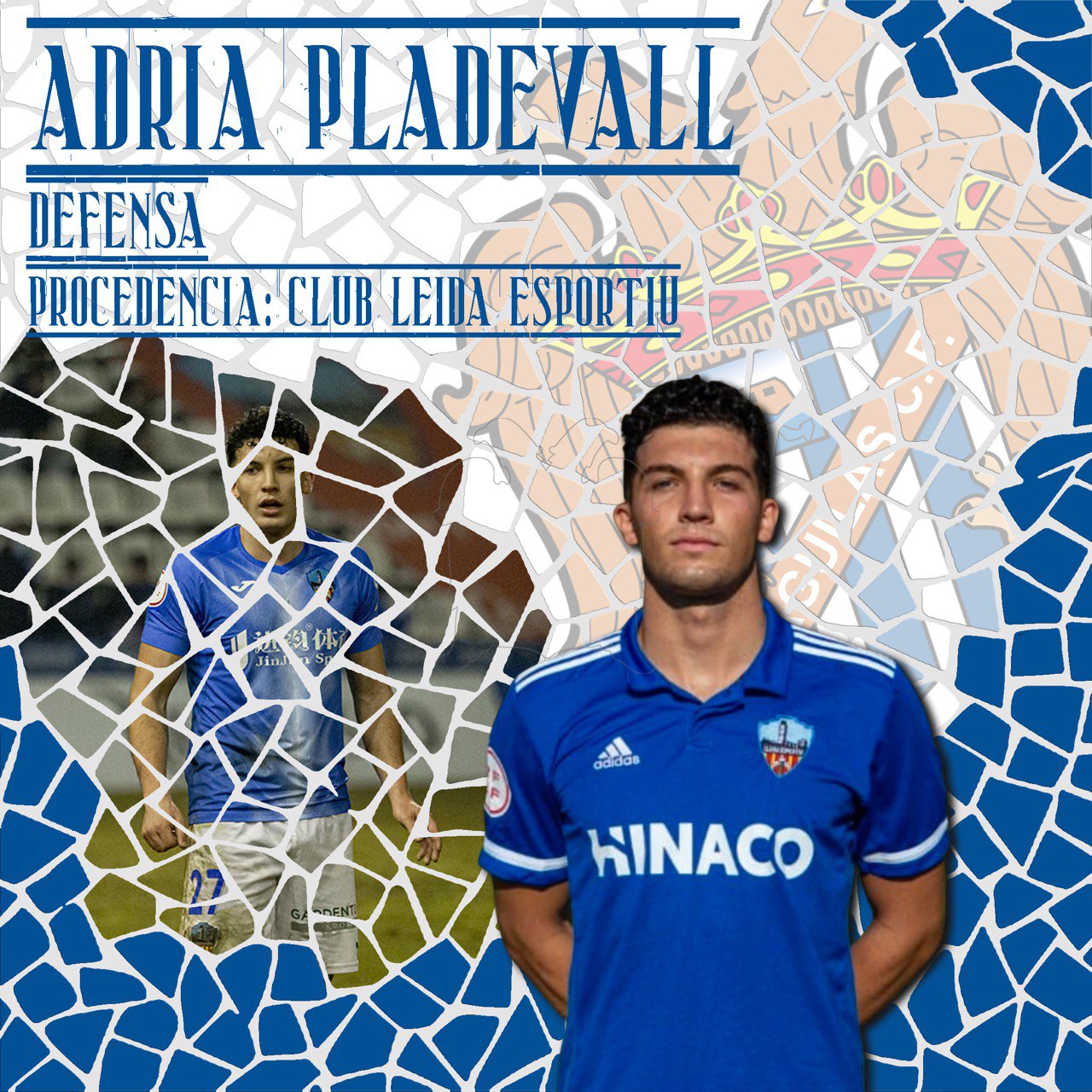 El lateral Sub-23 Pladevall apuntala la defensa del Águilas